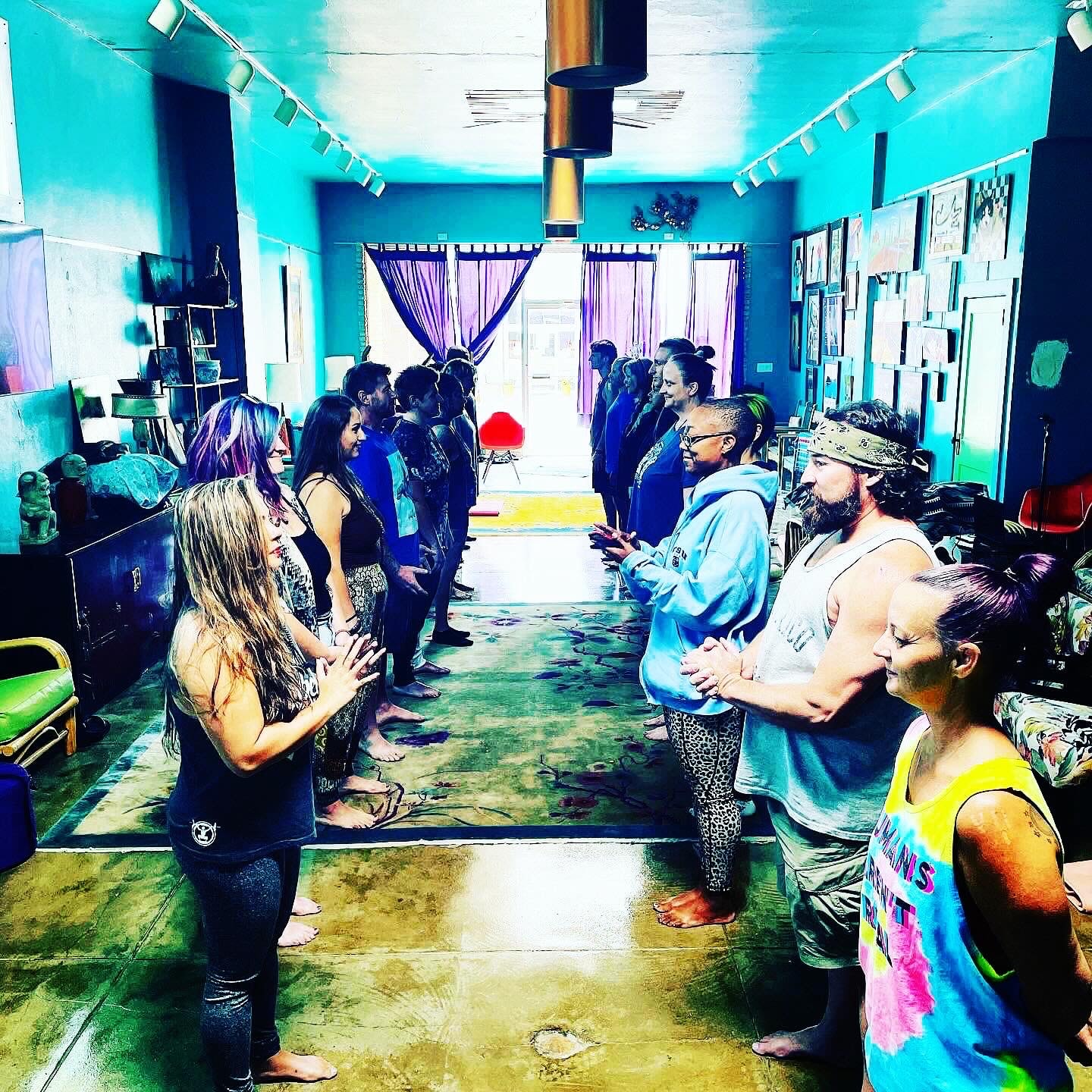Ayahuasca Retreat NM — group gathering