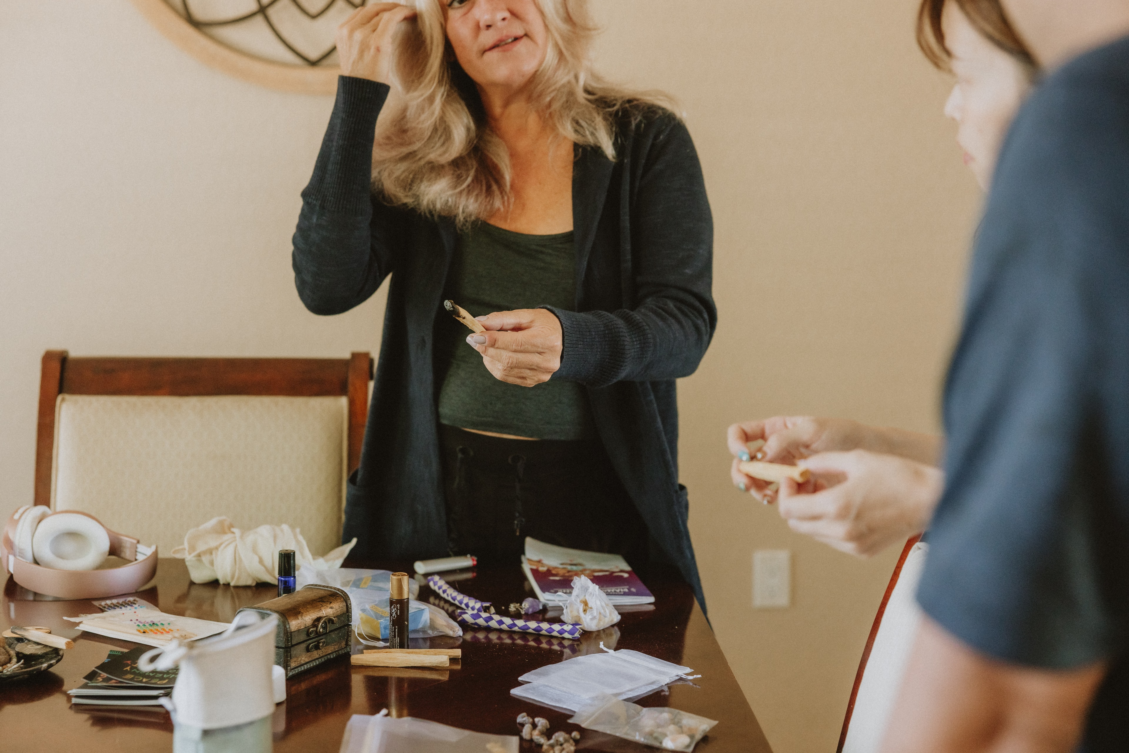Ceremony preparation and art integration